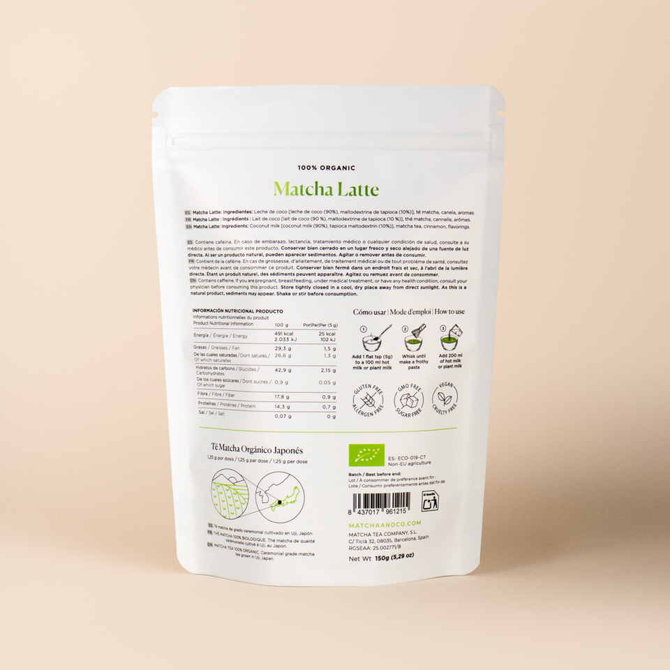 đ© Matcha Latte cĂ©rĂ©monial â Matcha & CO · 100% biologique
