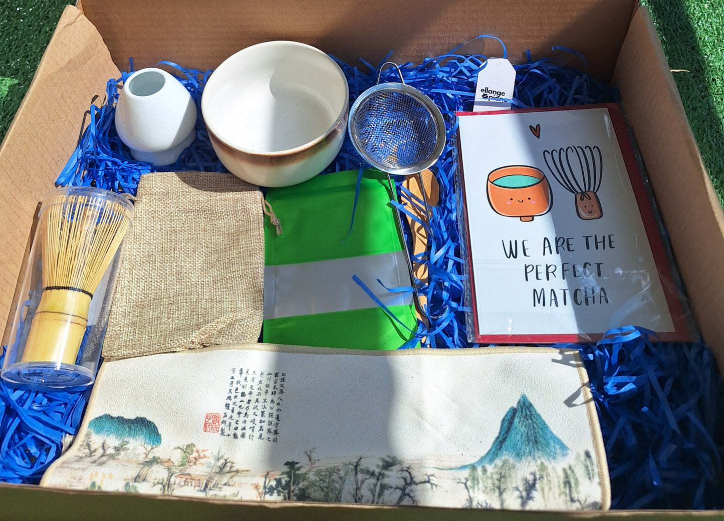 Matcha Gift Box – Japanese ritual to offer (Birthday or Love Edition of your choice 💌🎂)