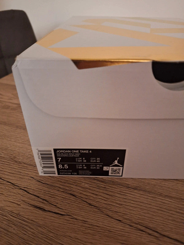Jordan 1 Take 4 Sail/Wolf Grey/Challenge Red/Black New
