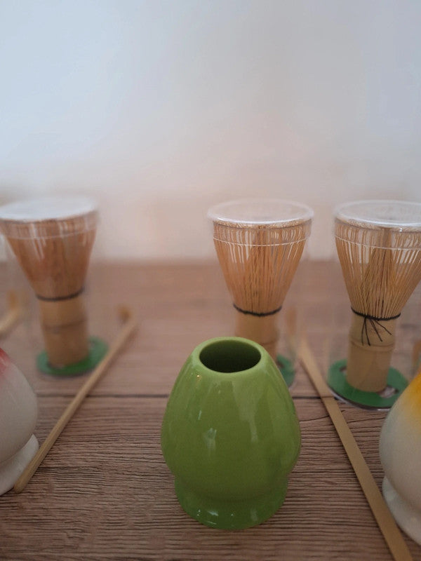 🍵Ensemble Matcha Authentique – Art du Thé & Raffinement 🌿 couleur au choix