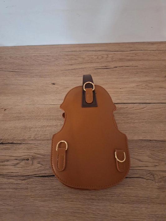 Sac Bandoulière en Forme de Violon – Élégant et Original 🎻