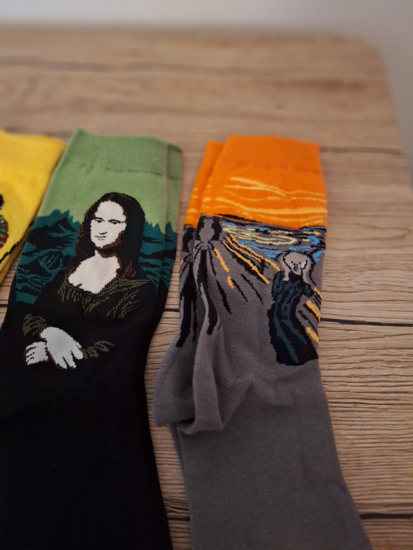 Pairs of your choice of warm artistic and creative socks 🎨
