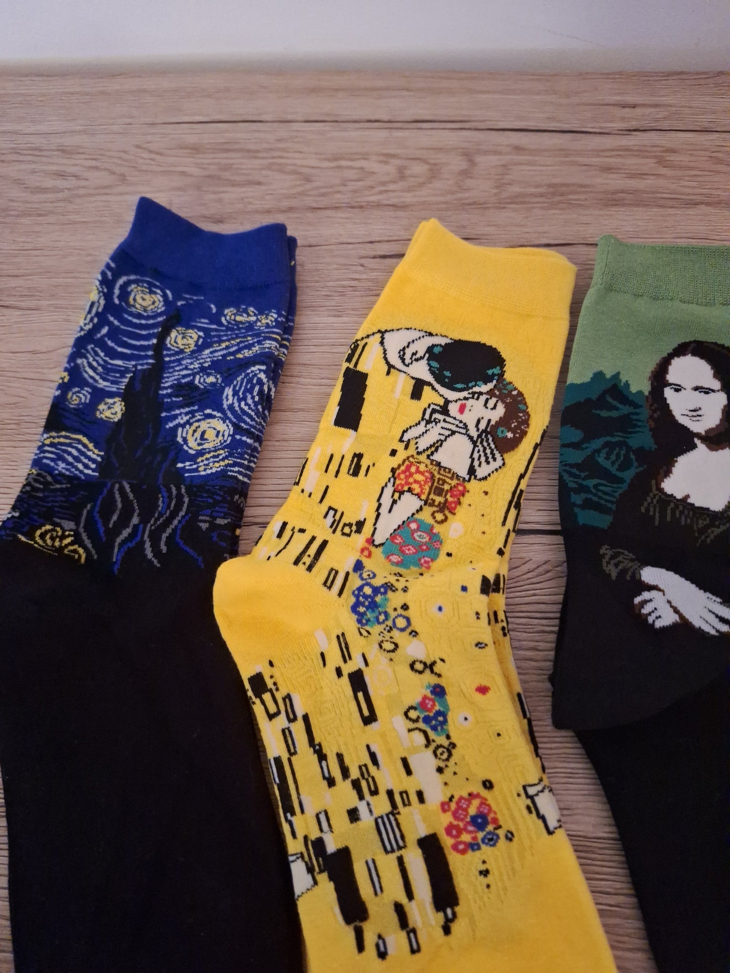Pairs of your choice of warm artistic and creative socks 🎨