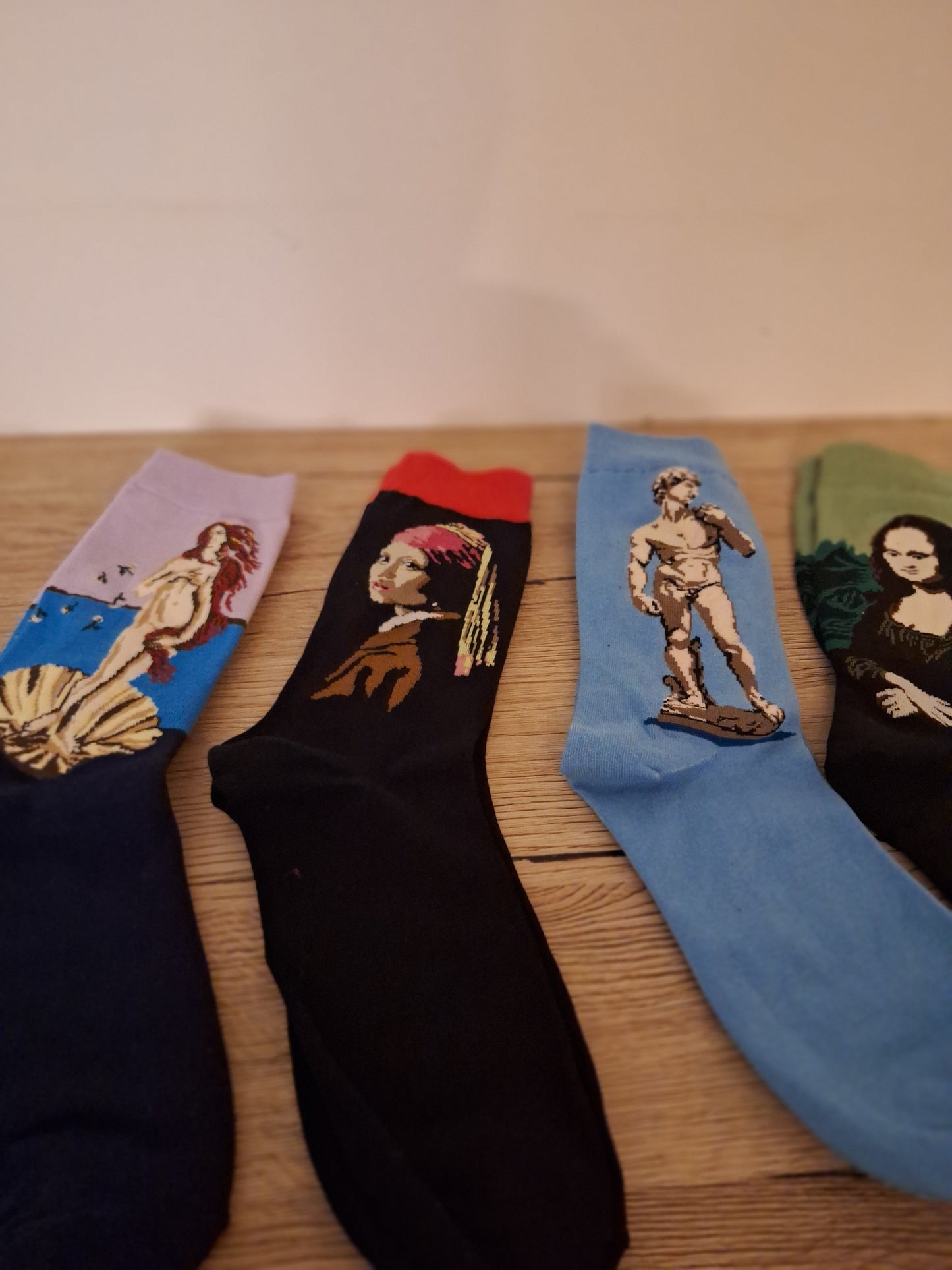 Pairs of your choice of warm artistic and creative socks 🎨