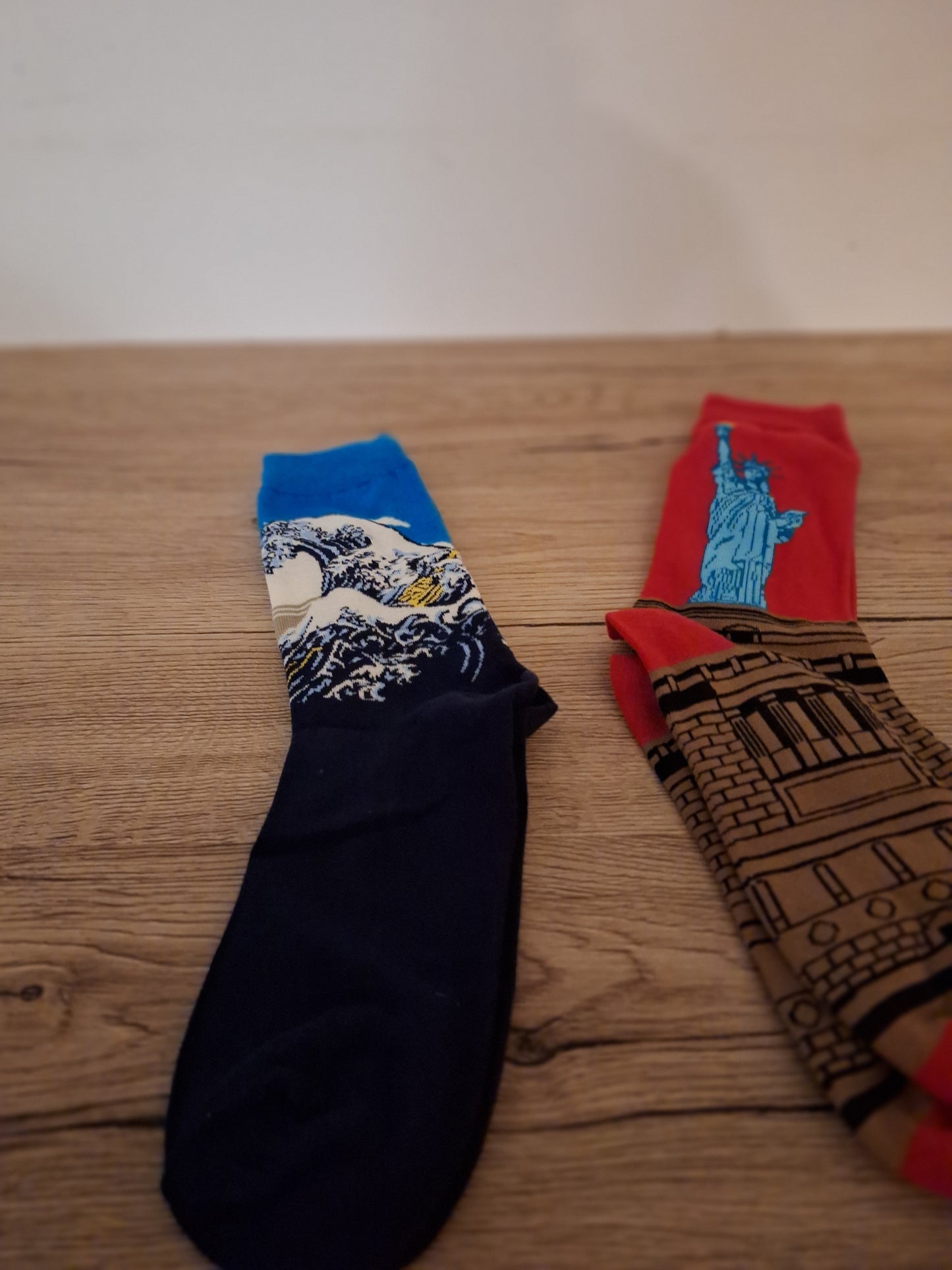 Pairs of your choice of warm artistic and creative socks 🎨