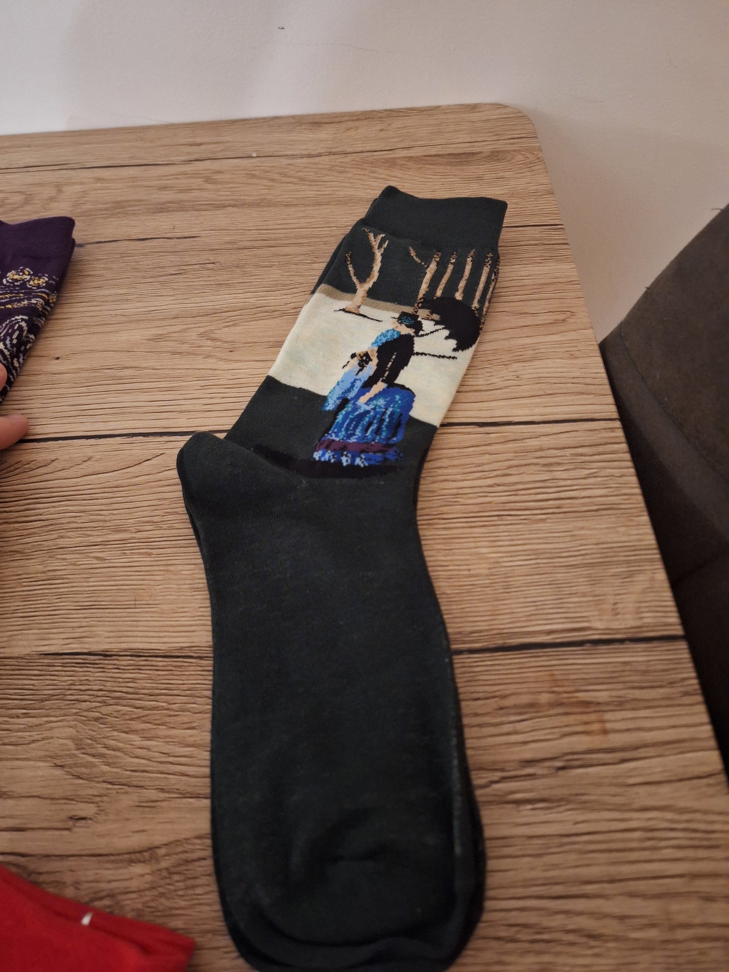 Pairs of your choice of warm artistic and creative socks 🎨
