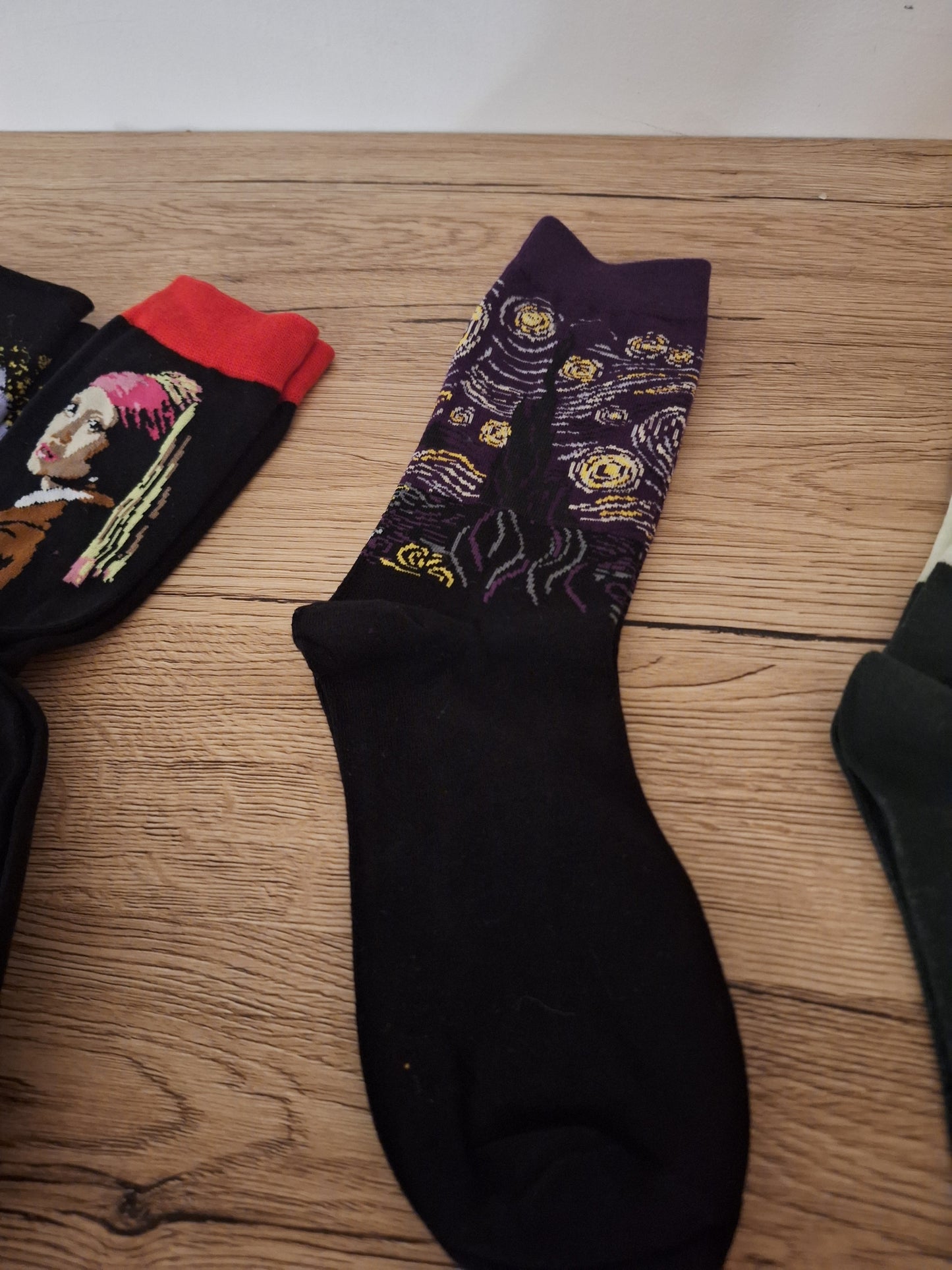 Pairs of your choice of warm artistic and creative socks 🎨