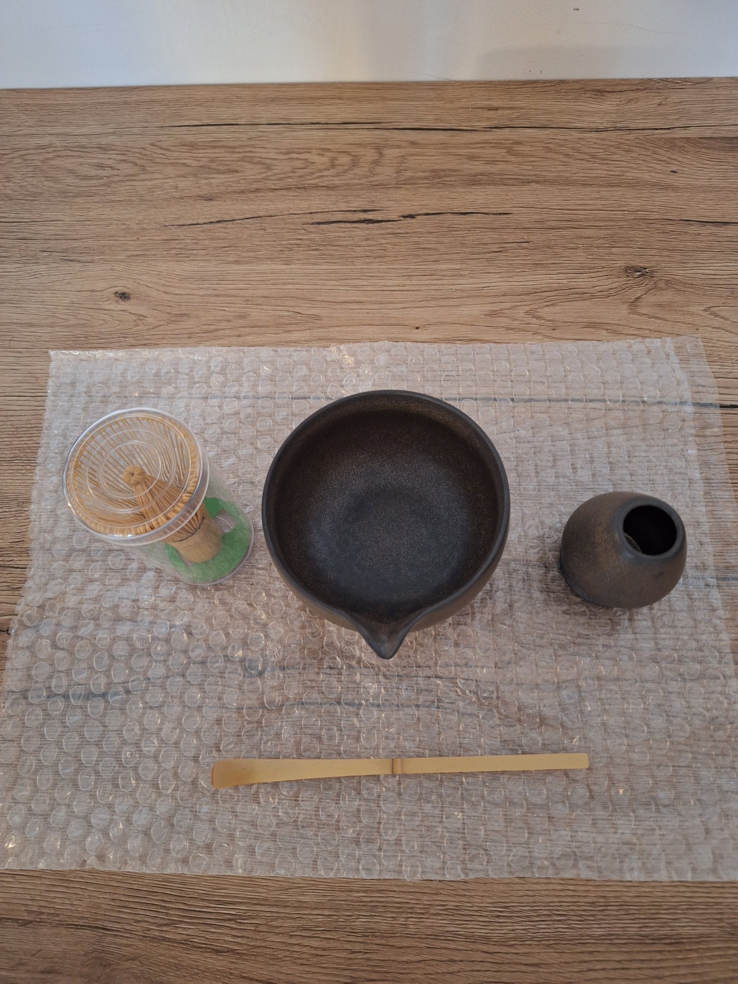 Wabi-Sabi (侘寂) 4-piece matcha tea set – Shadow bursts