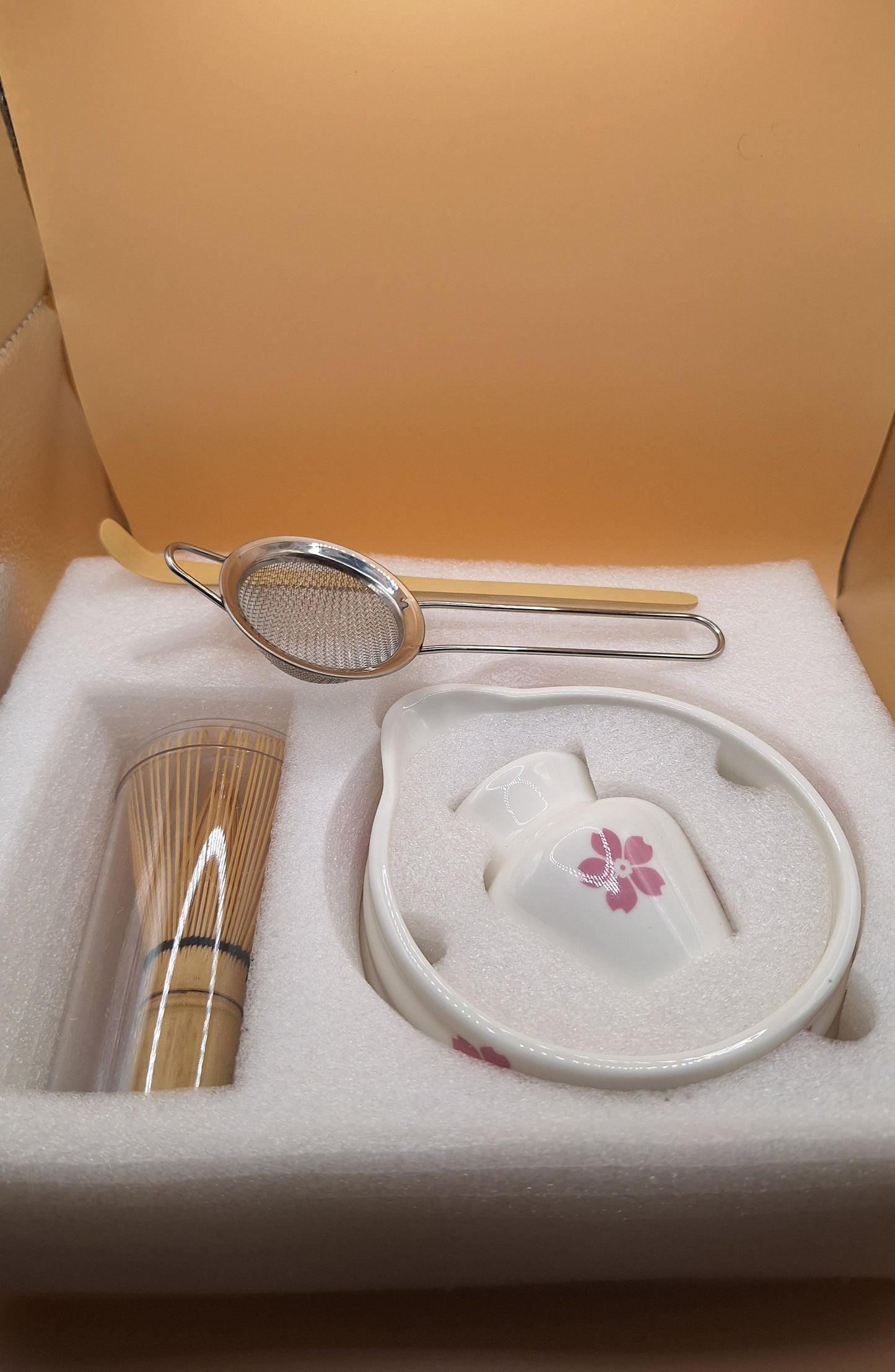 Hanami no Shiro (花見の城) - Matcha Ceremonial Kit – Cherry Blossom Floral Elegance