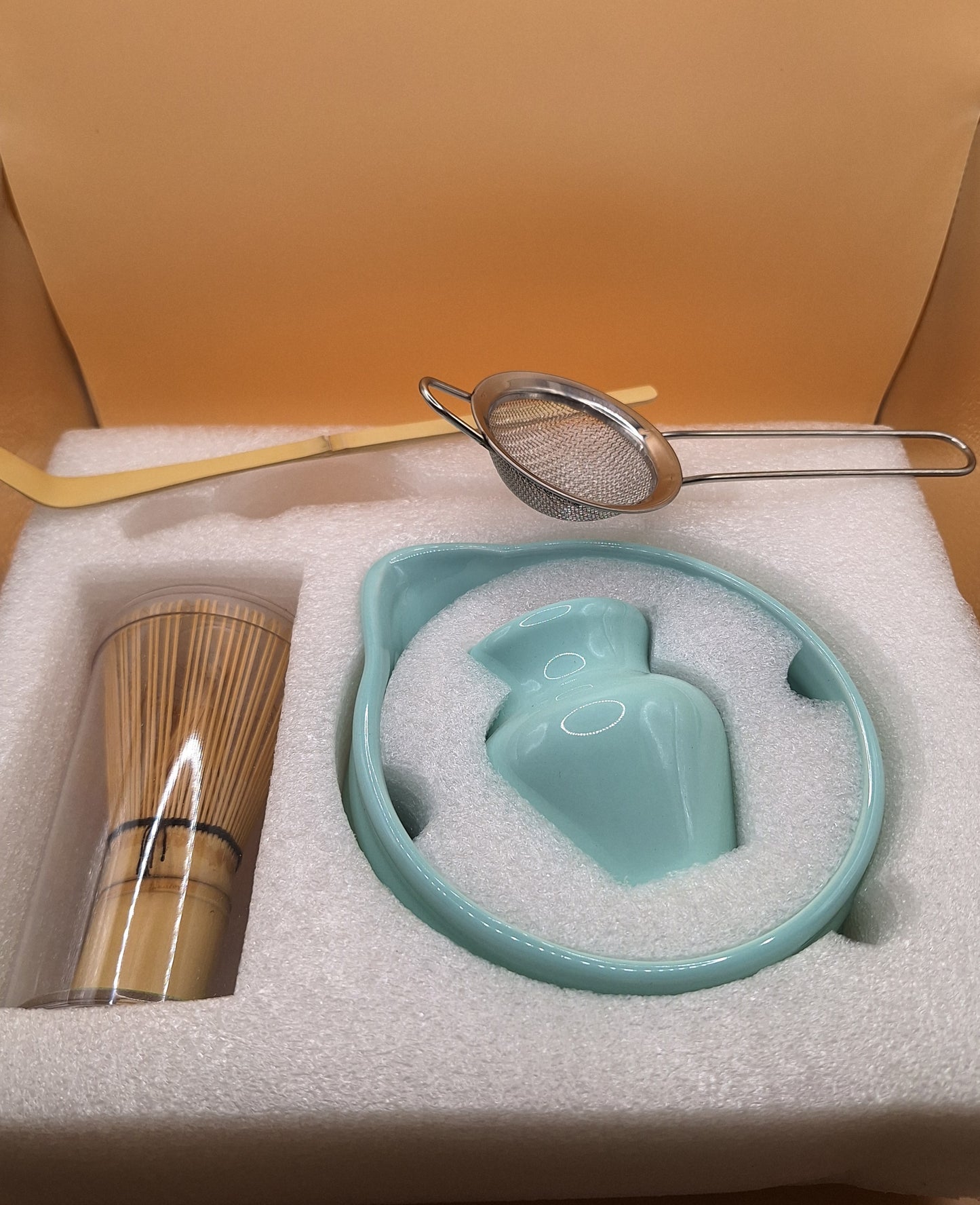 🌊💠 "Aokumo" 青雲 – Heavenly Foam - 5-piece matcha set