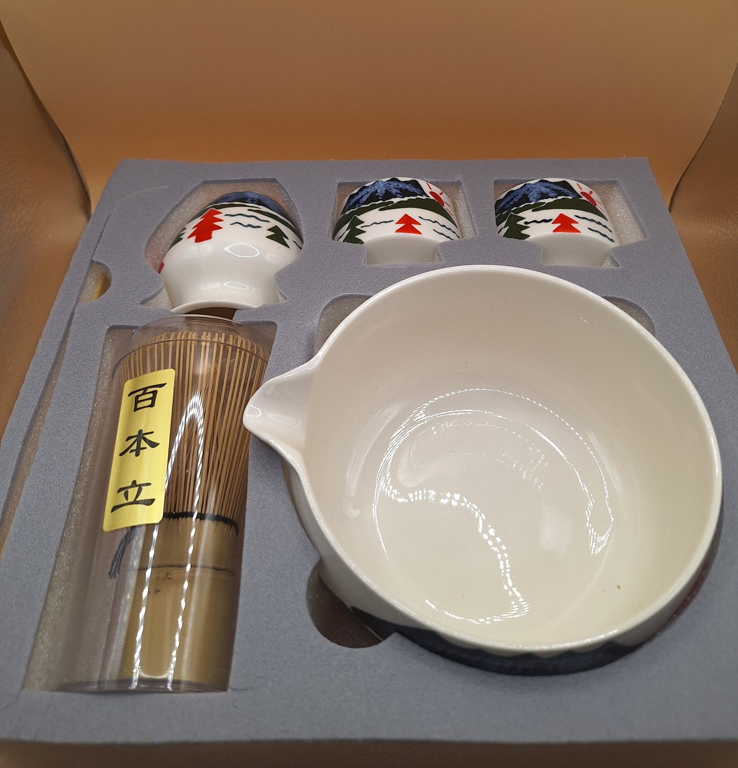 🏔️ “Fuyuzora” 冬空 — Le ciel d’hiver au-dessus du Mont Fuji - Coffret Matcha 6 pièces