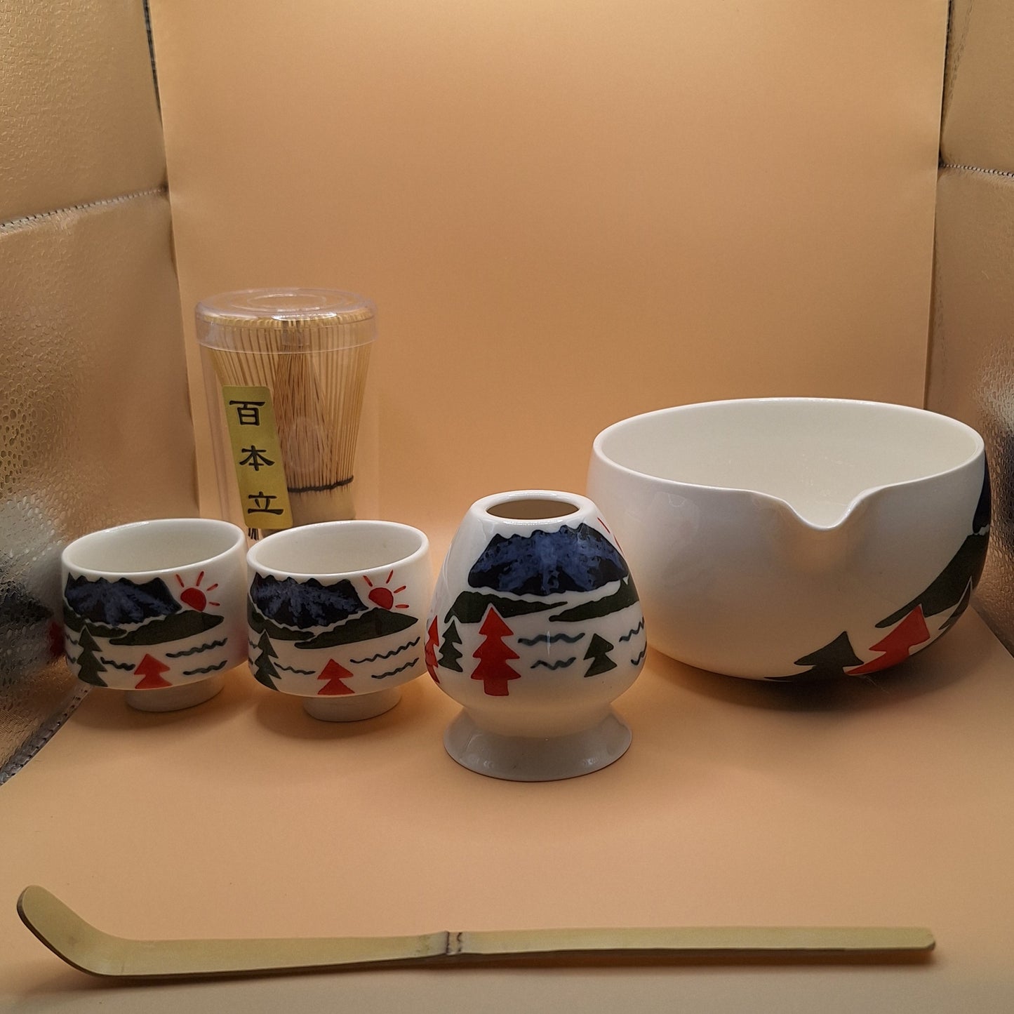 🏔️ “Fuyuzora” 冬空 — Le ciel d’hiver au-dessus du Mont Fuji - Coffret Matcha 6 pièces