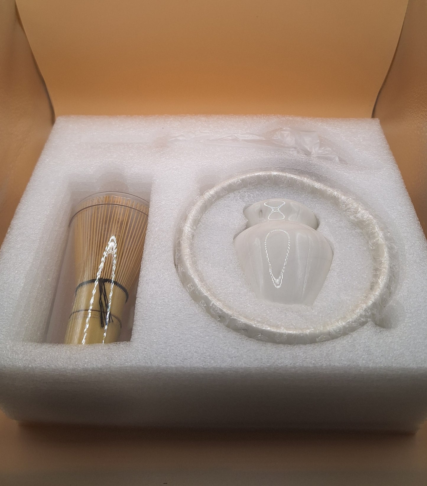 🍵 Set Matcha “Sumi” – Marbre & Encre, l’harmonie sur céramique