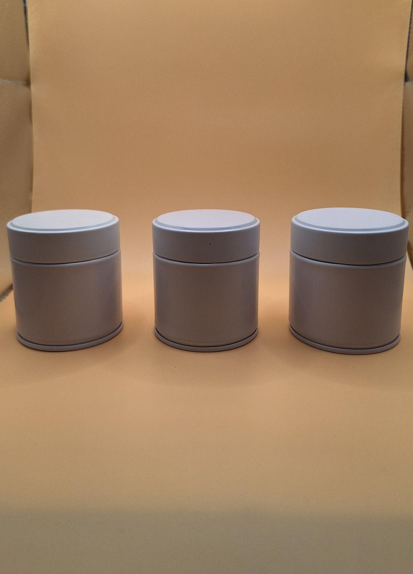 🌿 Boîte à thé Matcha (ou autres poudres) – Style Vintage ✨ Quantité au choix