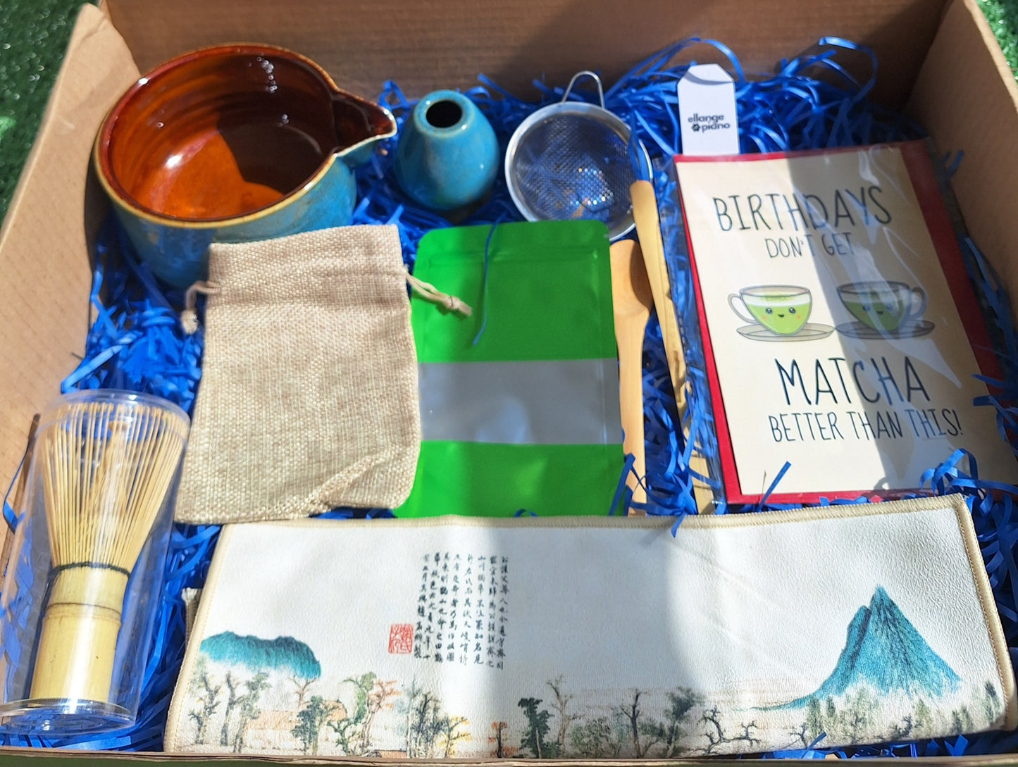 Matcha Gift Box – Japanese ritual to offer (Birthday or Love Edition of your choice 💌🎂)
