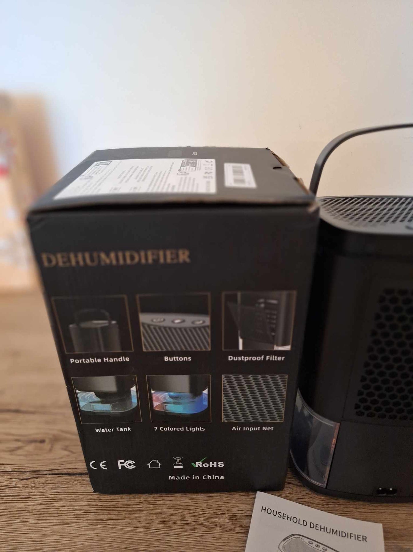 Brand new dehumidifier in original box - choice of color