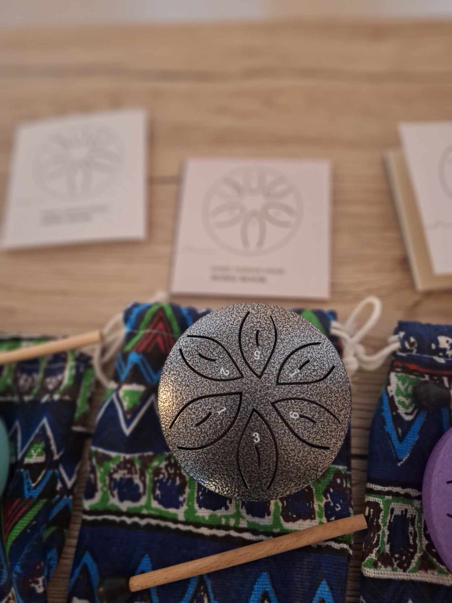 Beautiful Mini Steel Tongue Drums - 🥁Color of your choice