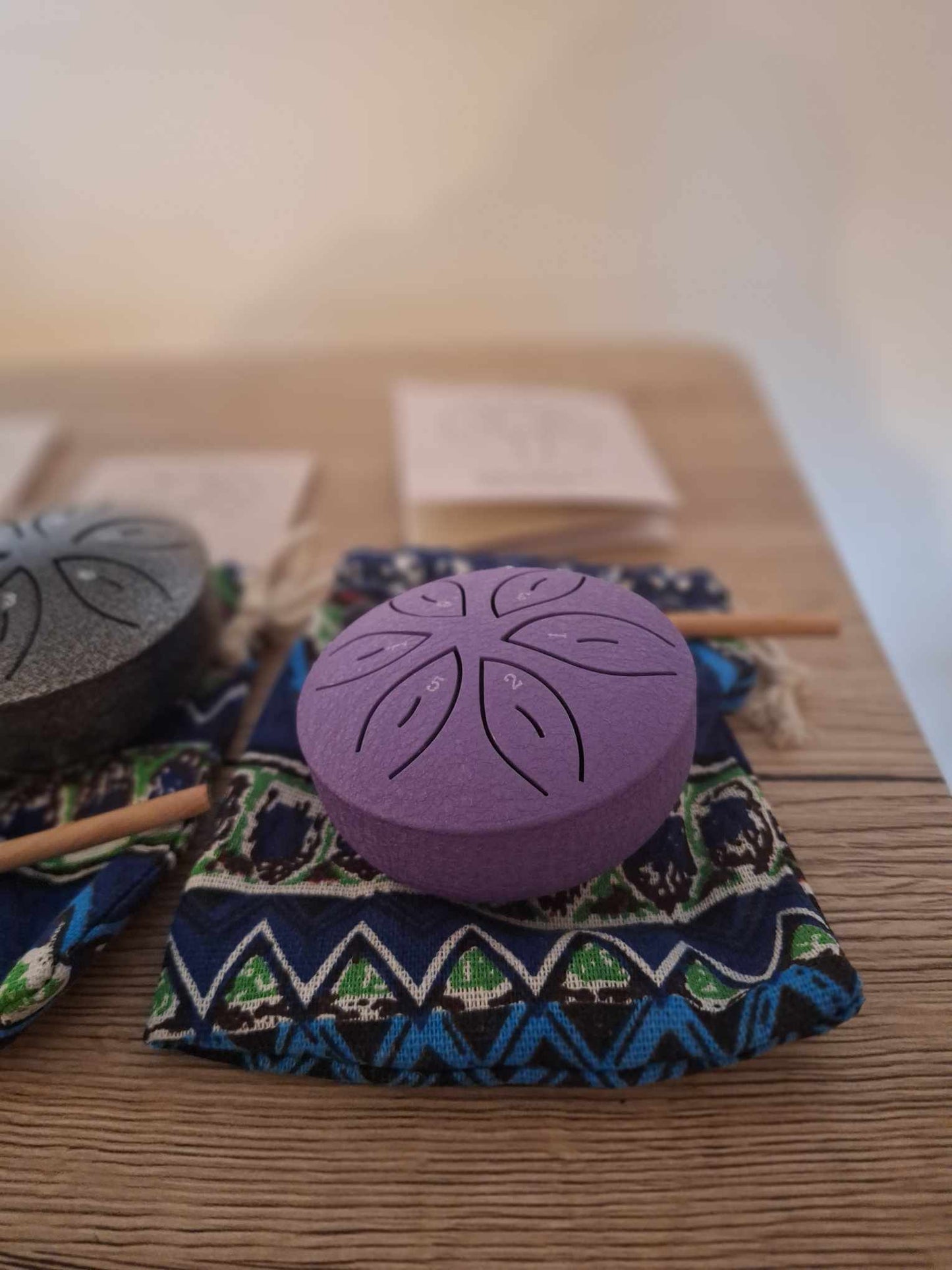 Beautiful Mini Steel Tongue Drums - 🥁Color of your choice