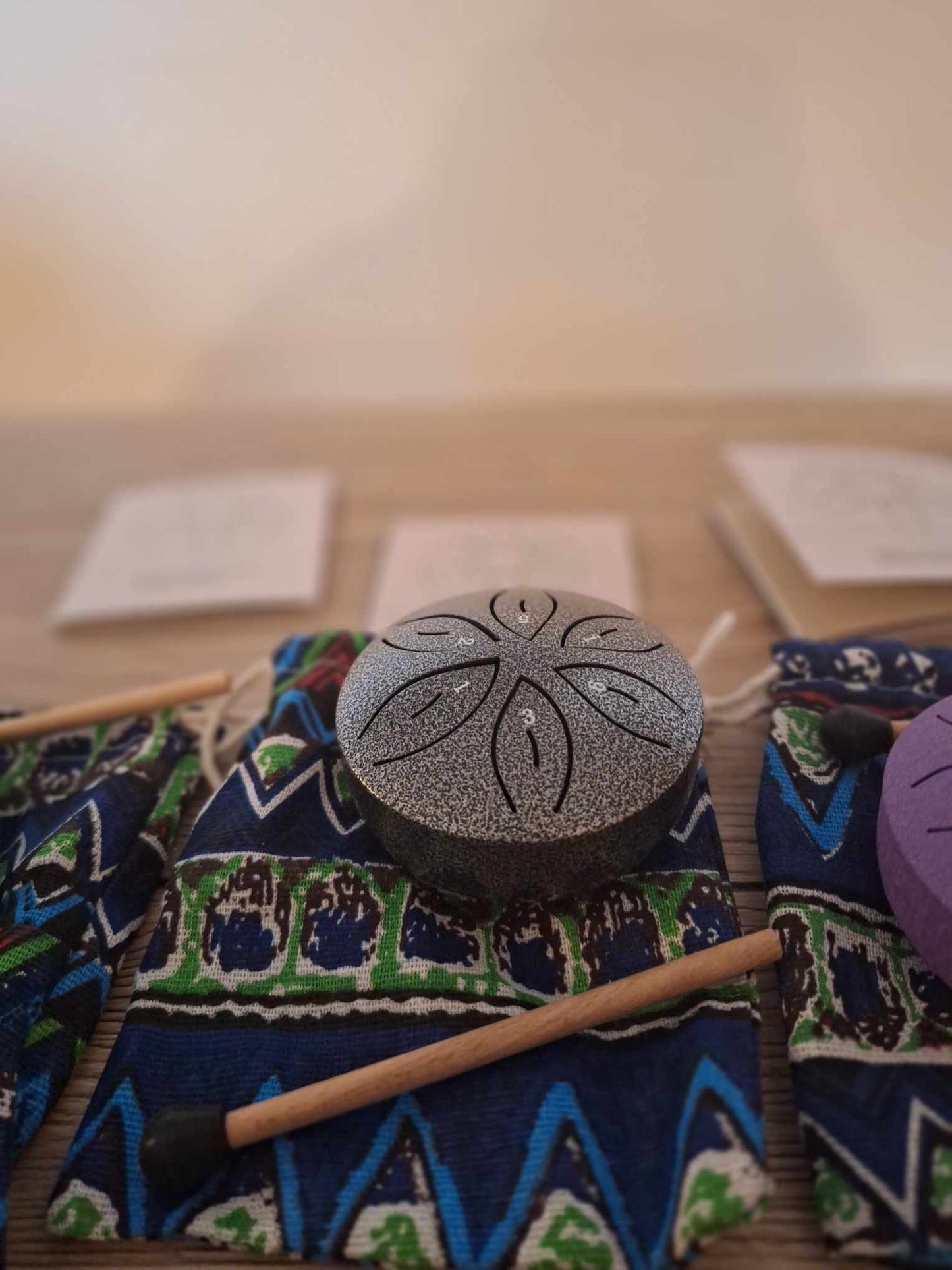 Beautiful Mini Steel Tongue Drums - 🥁Color of your choice