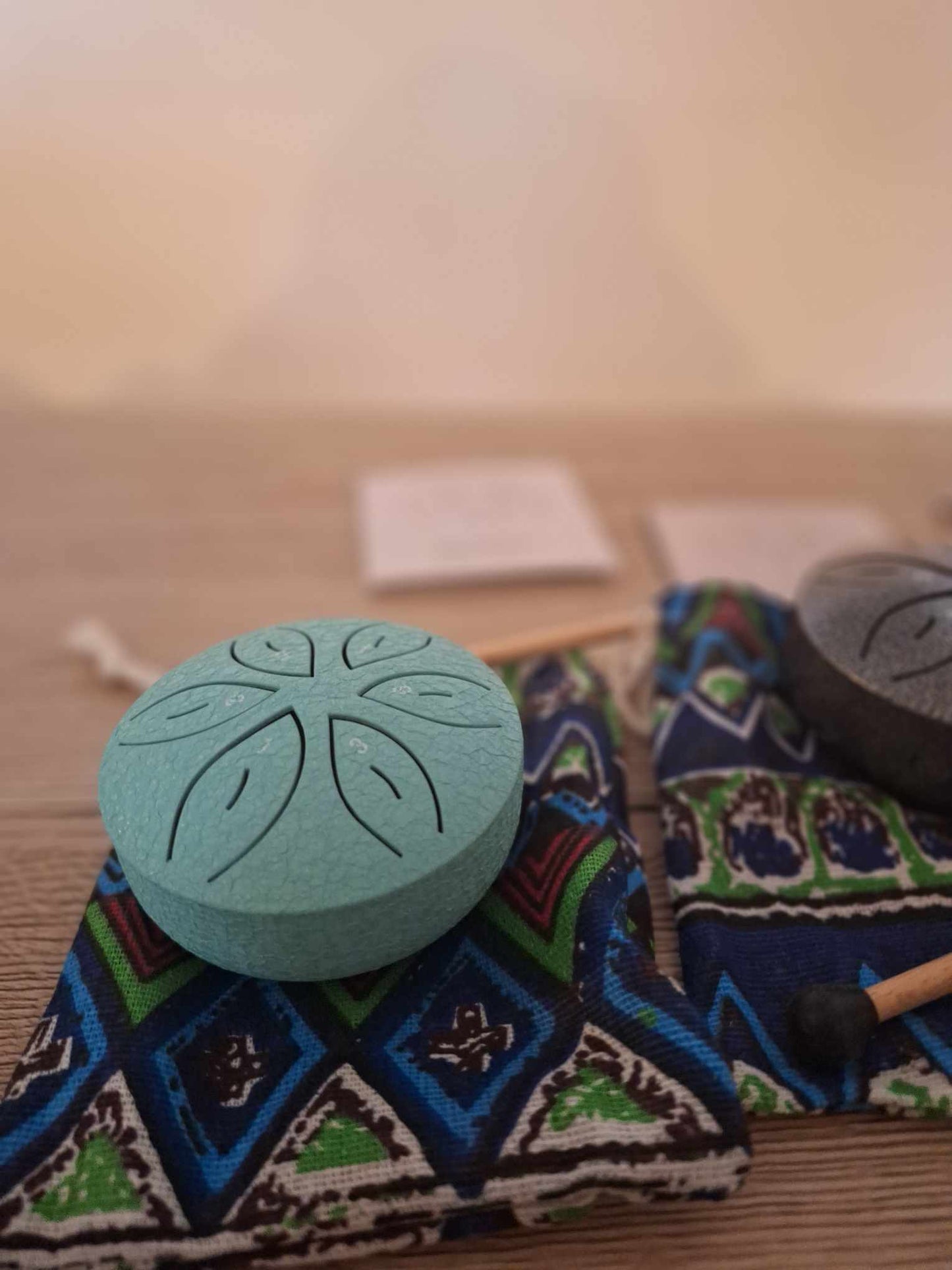 Beautiful Mini Steel Tongue Drums - 🥁Color of your choice