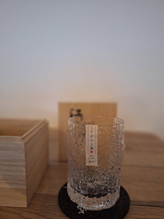 Verre à Whisky Edo Japonais Fait Main 🌸 - Élégance et Tradition à Votre Portée 🥃 Neuf