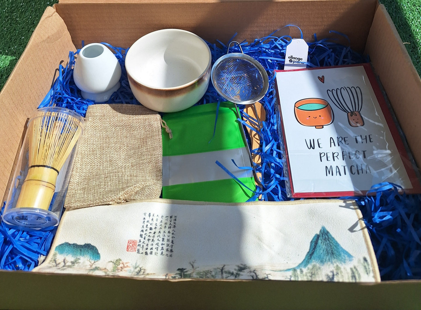 Matcha Gift Box – Japanese ritual to offer (Birthday or Love Edition of your choice 💌🎂)