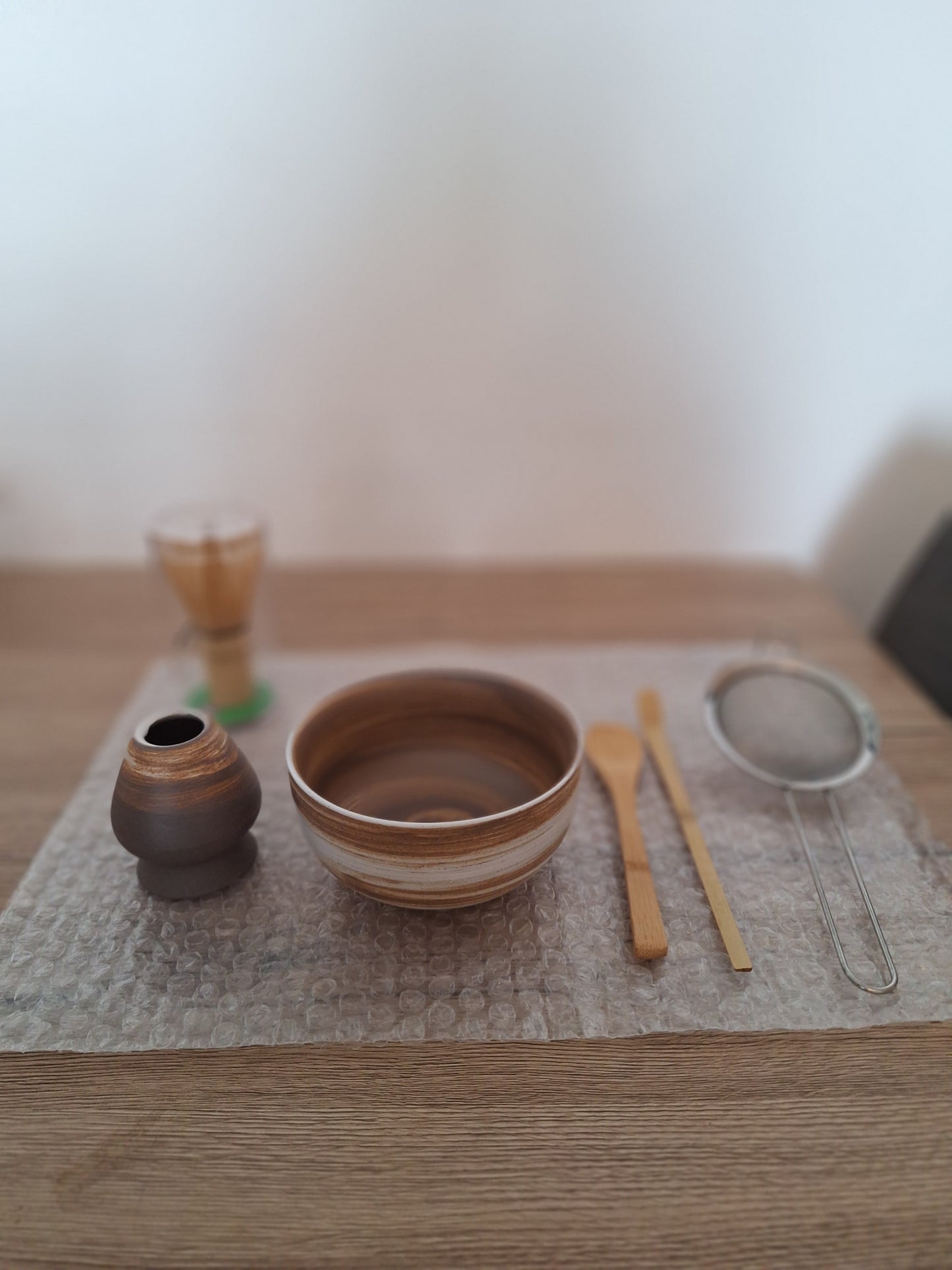 Tsukikasa (月笠) — Moon Veil, Matcha Ceremonial Box