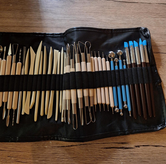 Ensemble Outils de Poterie DIY 55 Pièces – Sculpture & Création 🎨