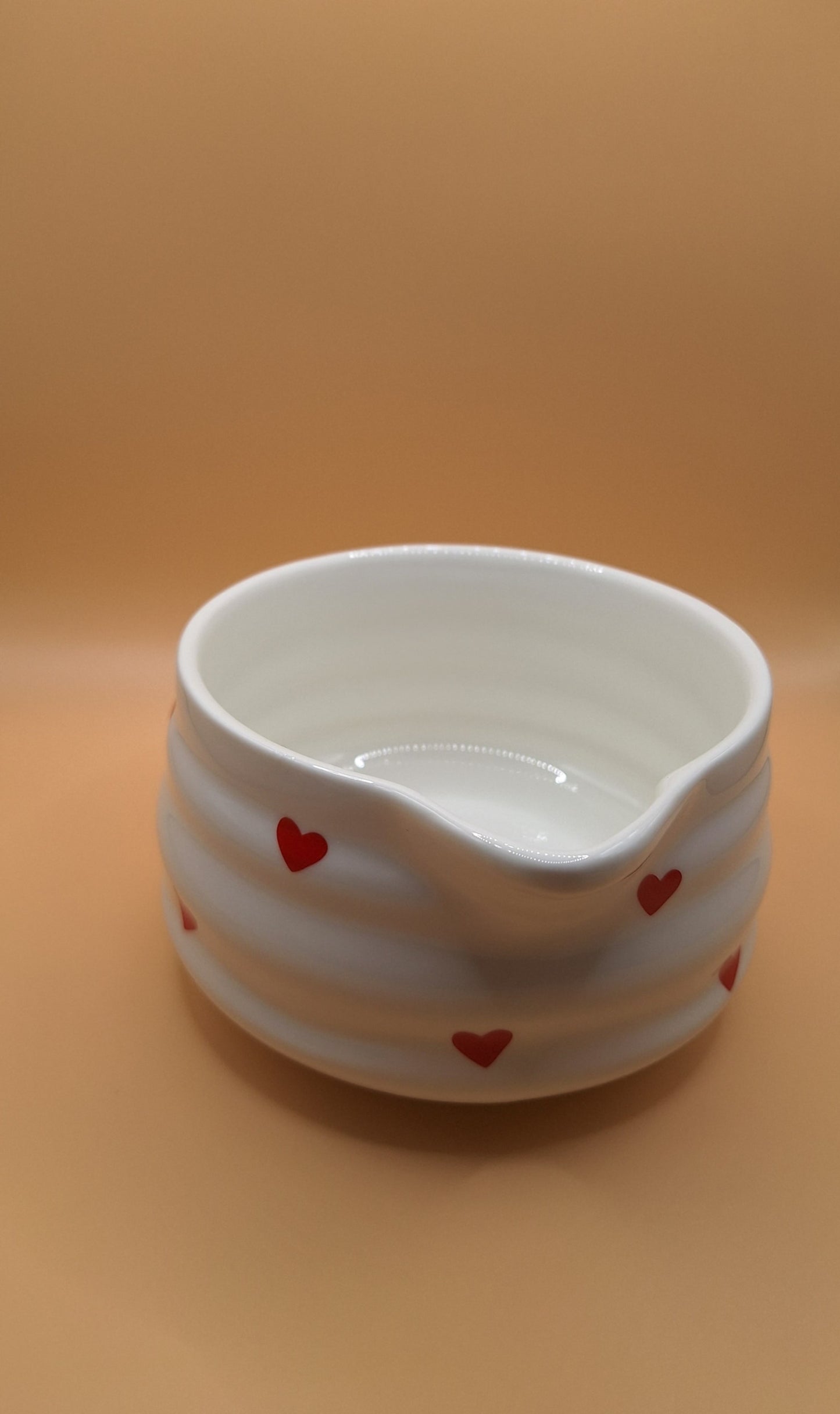 : 🍥✨ White Matcha Bowl – “Cloud Heart” spoon option 🍵