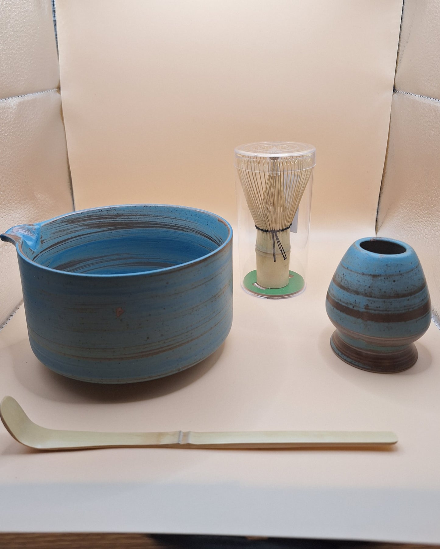 🌌 “Kogarashi no Umi” 木枯らしの海 – La Mer du Vent d’Hiver Kit de Matcha