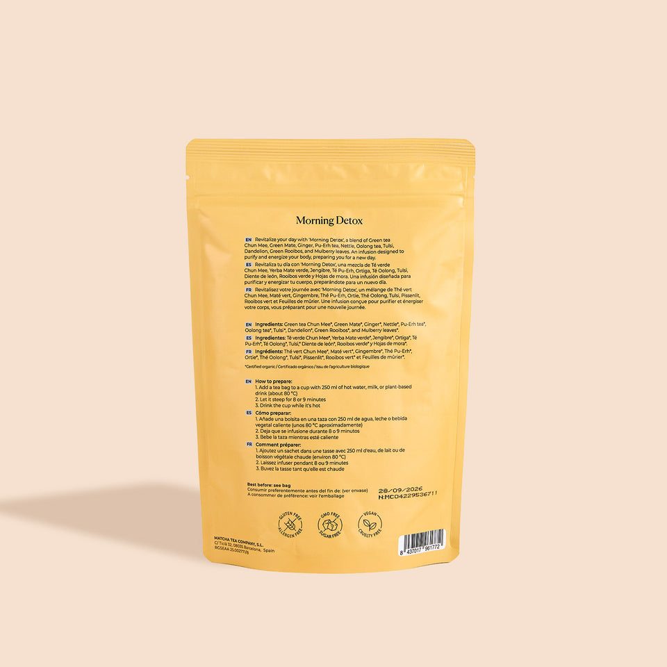 đ Morning Detox â Infusion Ănergie & LĂ©gĂšretĂ© - Matcha & co