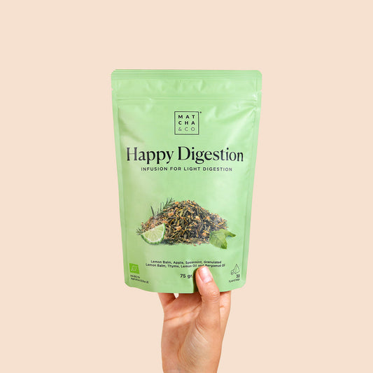 Happy Digestion â Infusion Confort Digestif â Matcha & Co - 100% Bio