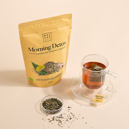 đ Morning Detox â Infusion Ănergie & LĂ©gĂšretĂ© - Matcha & co