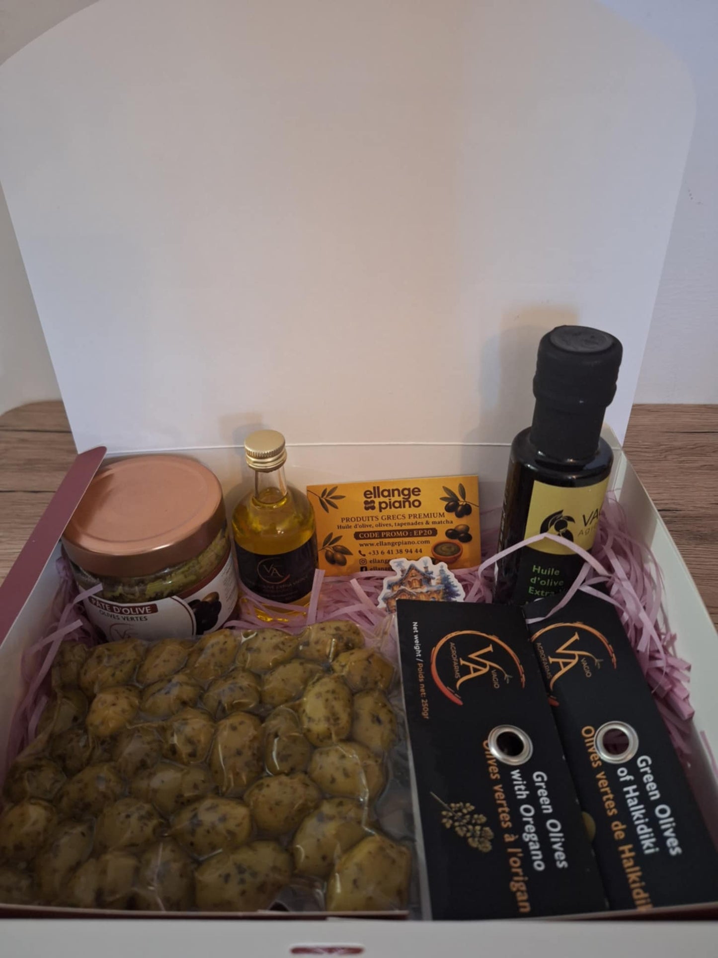 đ Coffret de NoĂ«l â Saveurs de GrĂšce