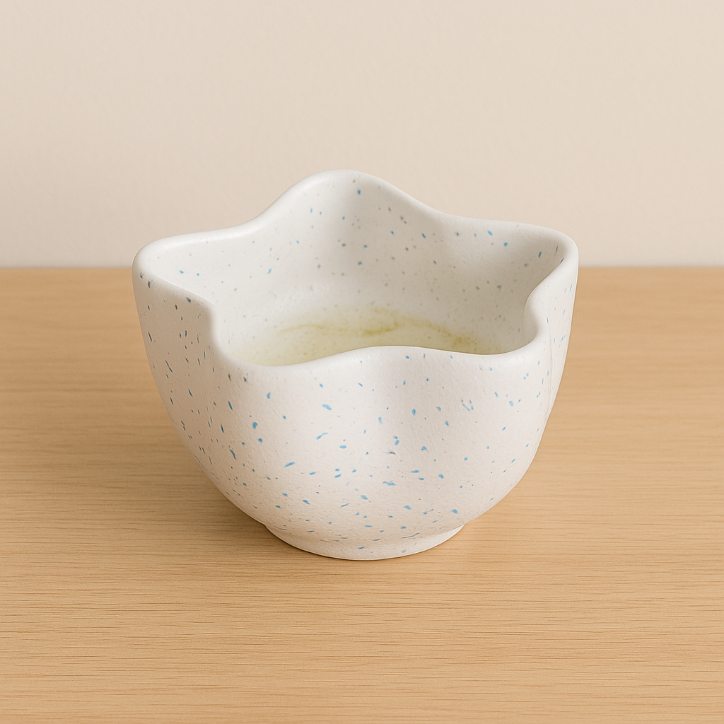 🌸 Set de Matcha Japonais 4 pièces en céramique “Hoshi no Umi” – 海の星 (Étoile de Mer) 🌸