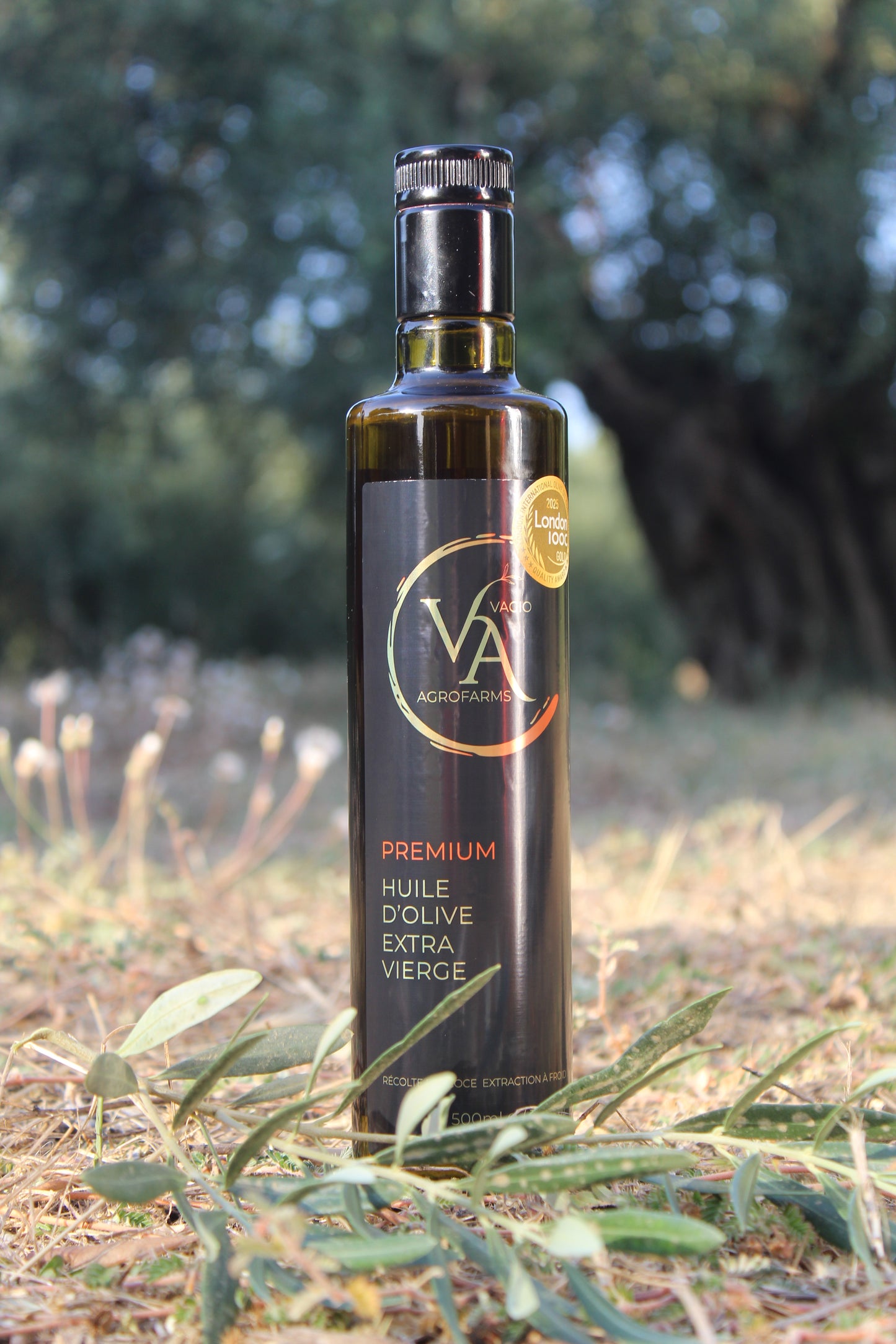 🏅 Premium Extra Virgin Olive Oil – Chalkidiki Variety • 50 ml • 500 ml -