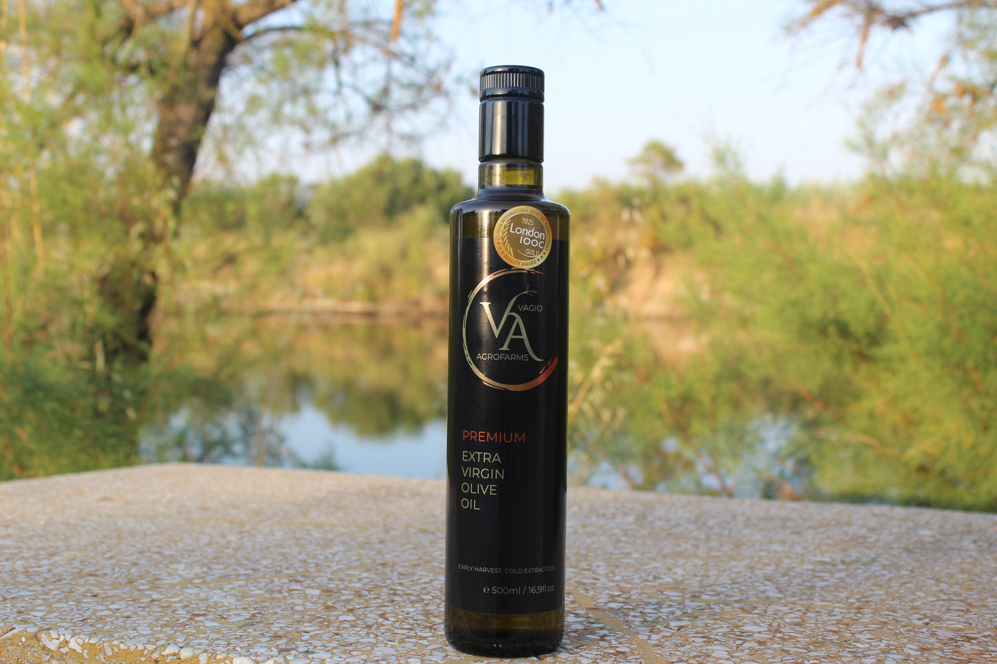 🏅 Premium Extra Virgin Olive Oil – Chalkidiki Variety • 50 ml • 500 ml -