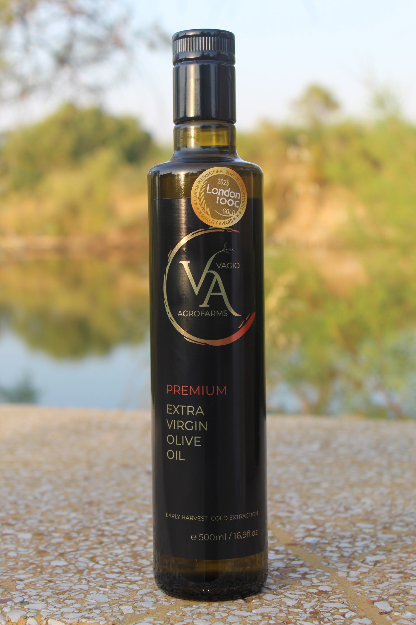 🏅 Premium Extra Virgin Olive Oil – Chalkidiki Variety • 50 ml • 500 ml -