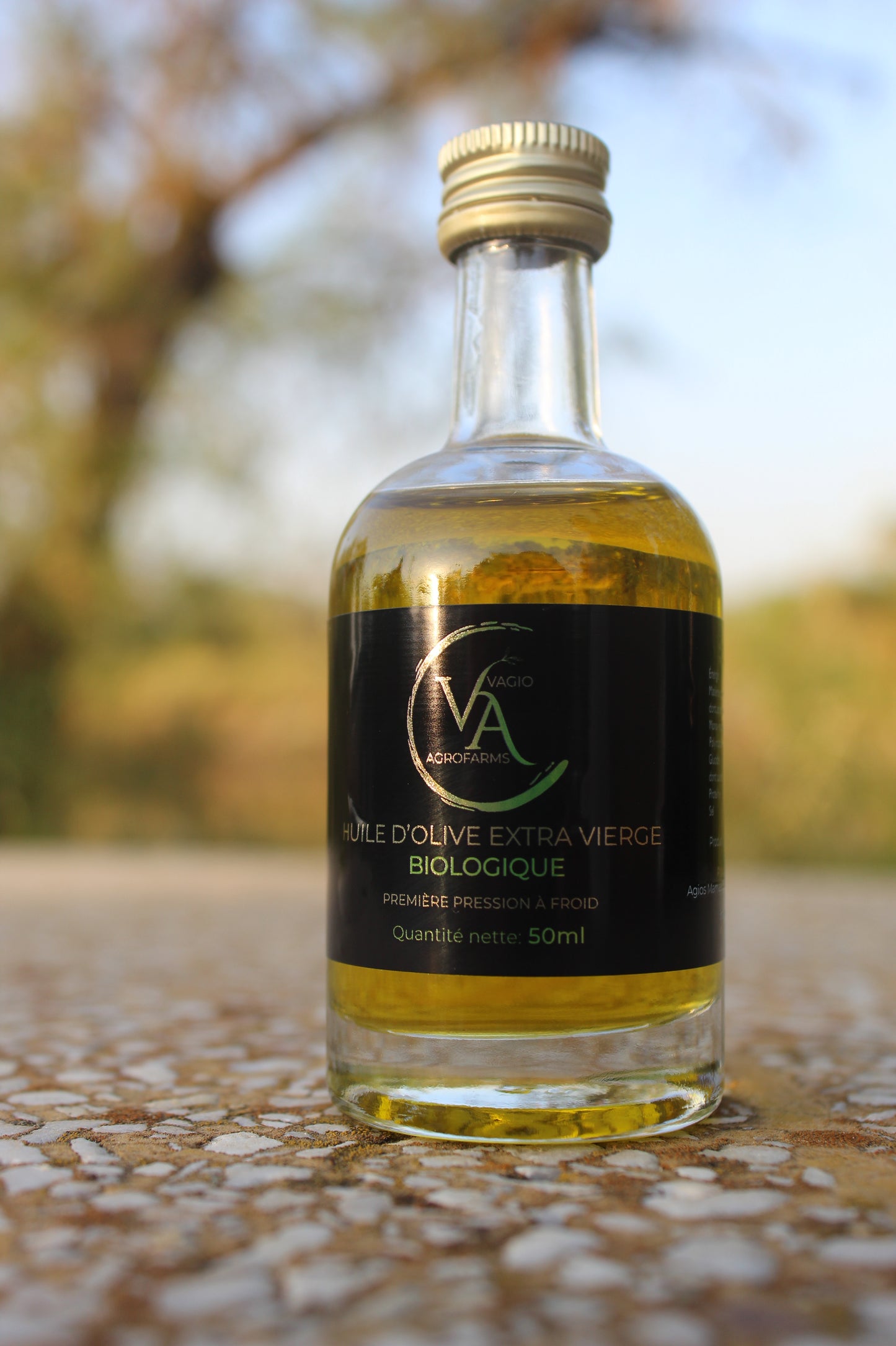 🌱 Organic Extra Virgin Olive Oil – Koroneiki Variety – 50 ml • 500 ml