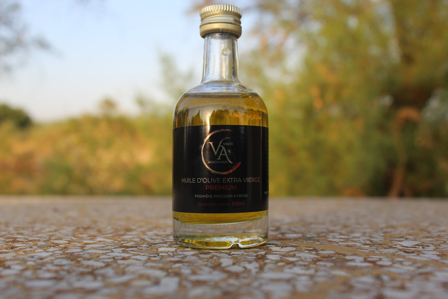 🏅 Premium Extra Virgin Olive Oil – Chalkidiki Variety • 50 ml • 500 ml -