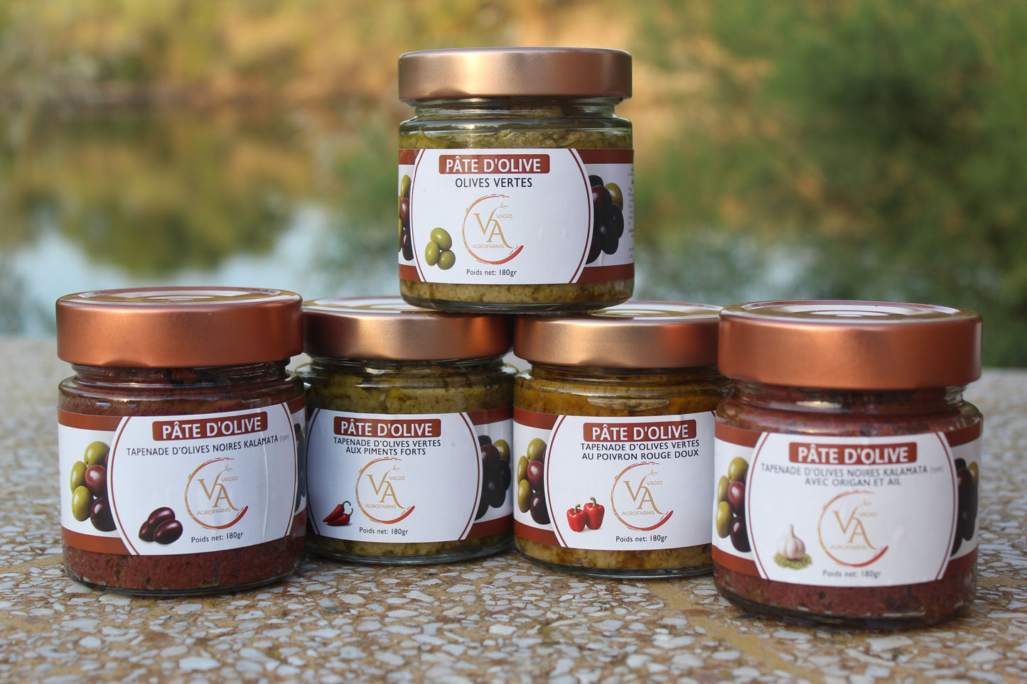 đ« Greek Olive Tapenades â 5 Artisanal Flavors of Halkidiki - 1 Exceptional Terroir