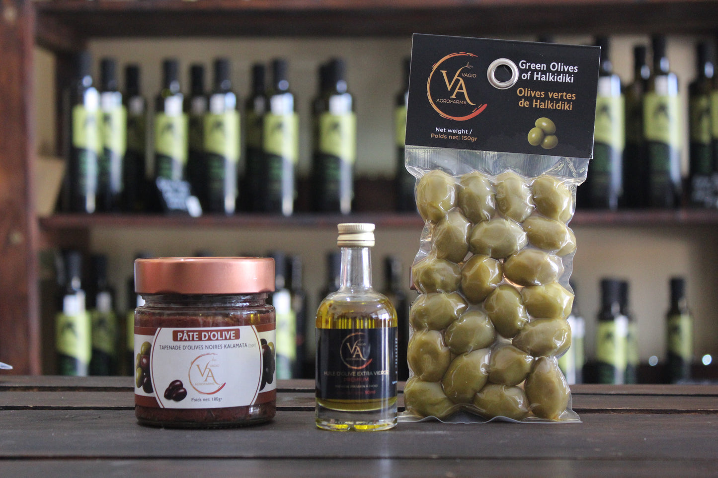 ✨ Χρυσή -Chrysi Gold Medal Olive and Oil Gift Box