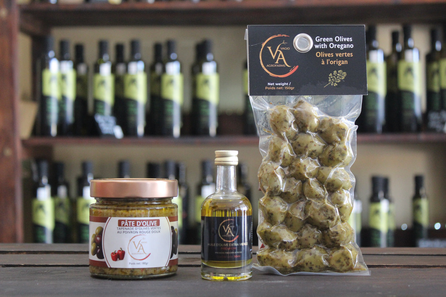 ✨ Χρυσή -Chrysi Gold Medal Olive and Oil Gift Box