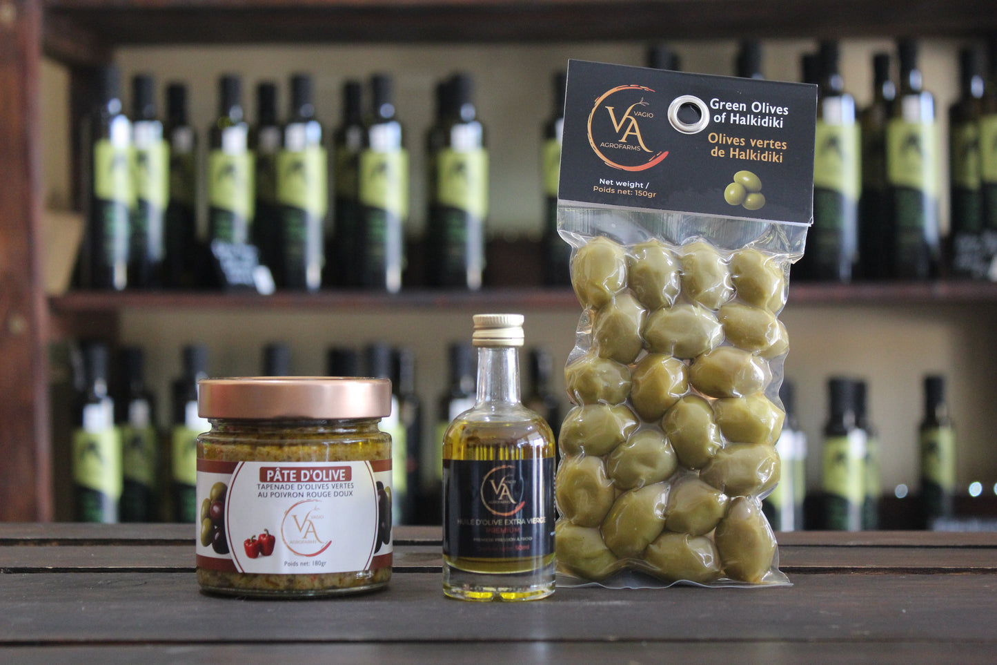 ✨ Χρυσή -Chrysi Gold Medal Olive and Oil Gift Box
