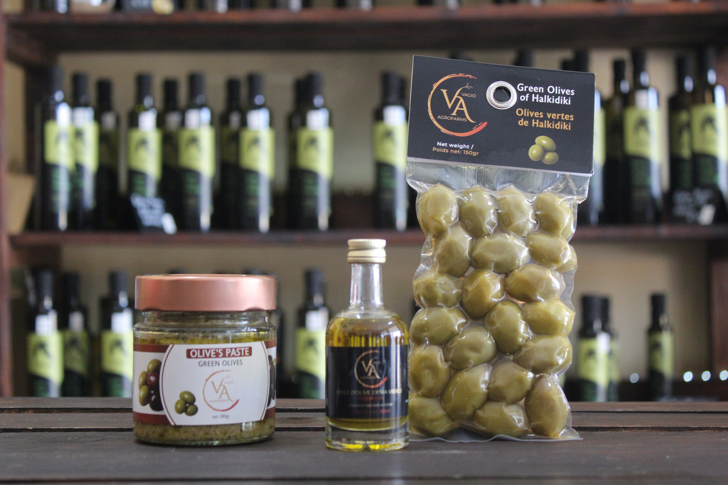 ✨ Χρυσή -Chrysi Gold Medal Olive and Oil Gift Box