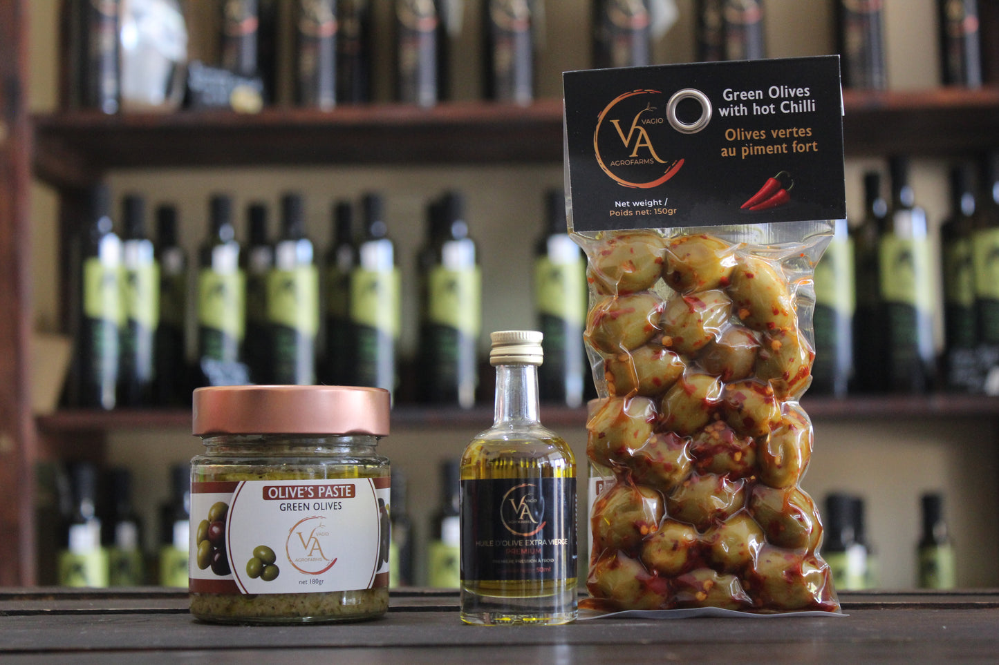 ✨ Χρυσή -Chrysi Gold Medal Olive and Oil Gift Box