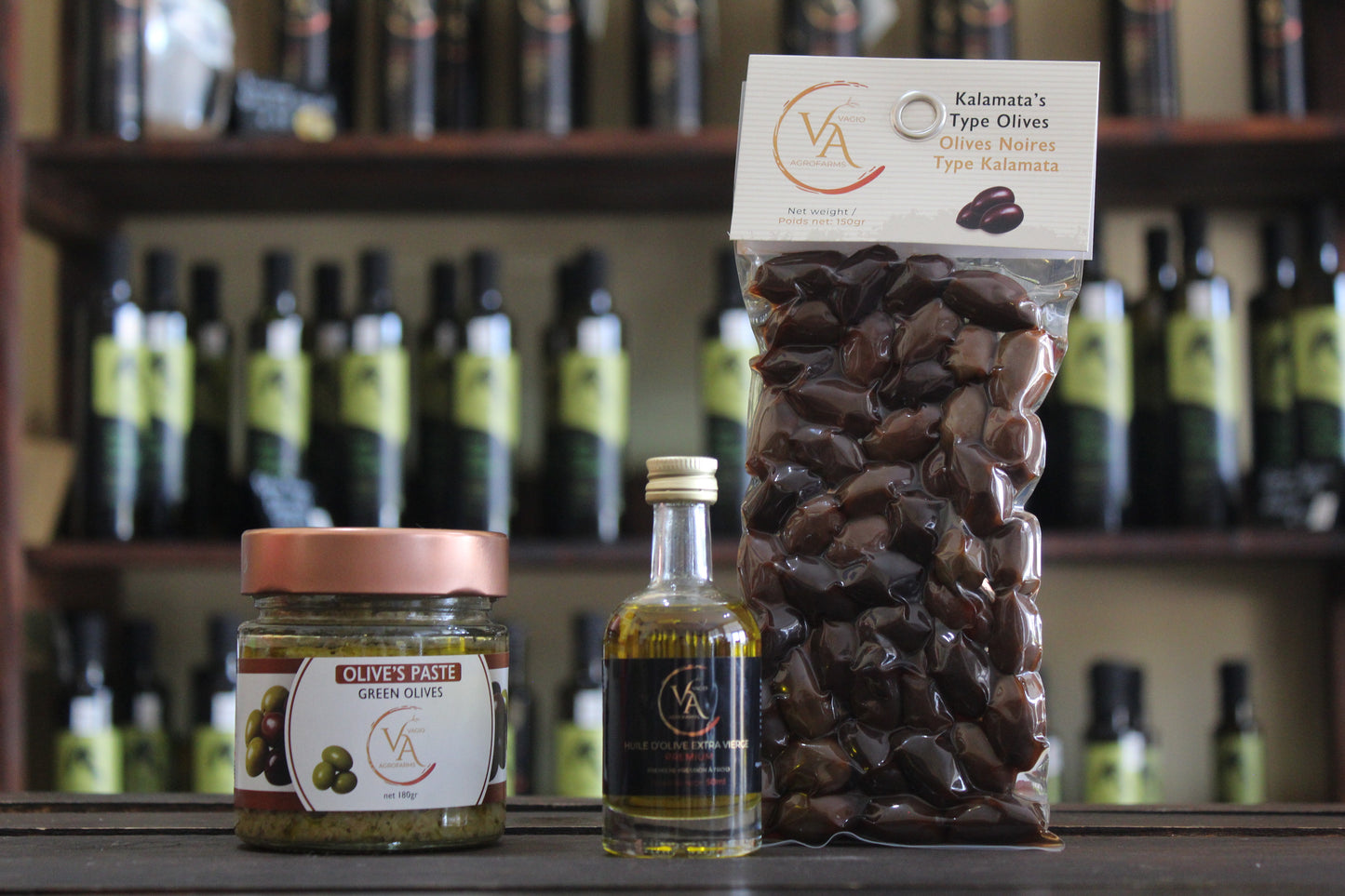 ✨ Χρυσή -Chrysi Gold Medal Olive and Oil Gift Box