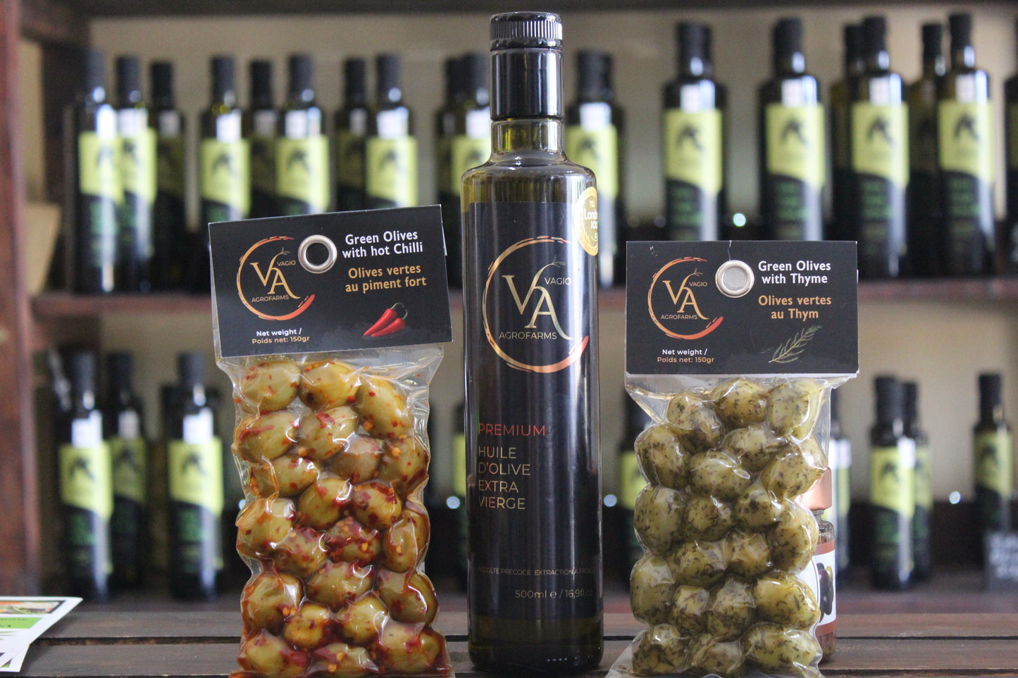 ✨ Χρυσή -Chrysi Gold Medal Olive and Oil Gift Box