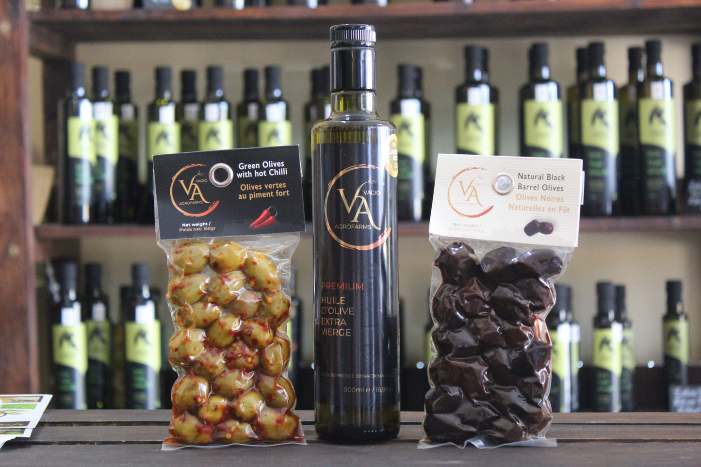 ✨ Χρυσή -Chrysi Gold Medal Olive and Oil Gift Box