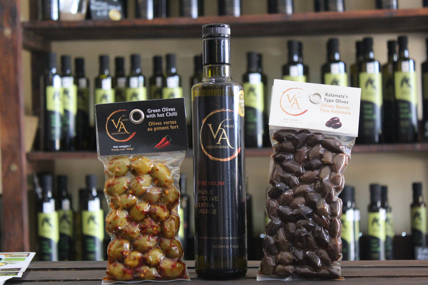 ✨ Χρυσή -Chrysi Gold Medal Olive and Oil Gift Box